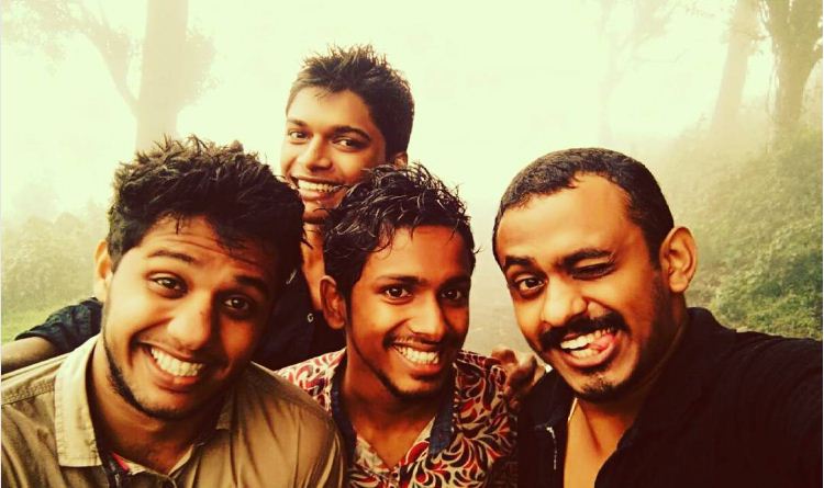 Jithin J Prasad and Friends at Nelliampathi