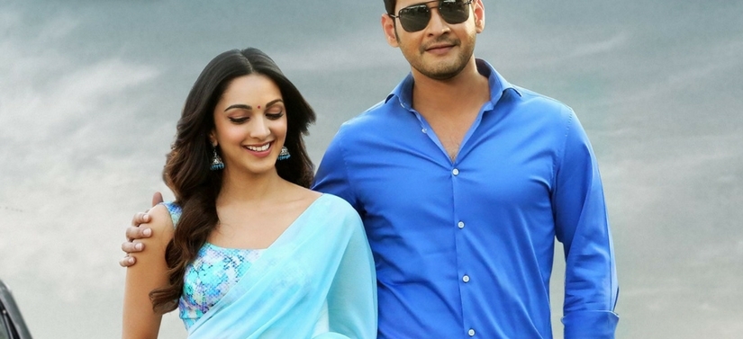 Bharat Ane Nenu Kiara Advani looking Hot in Saree with Mahesh Babu