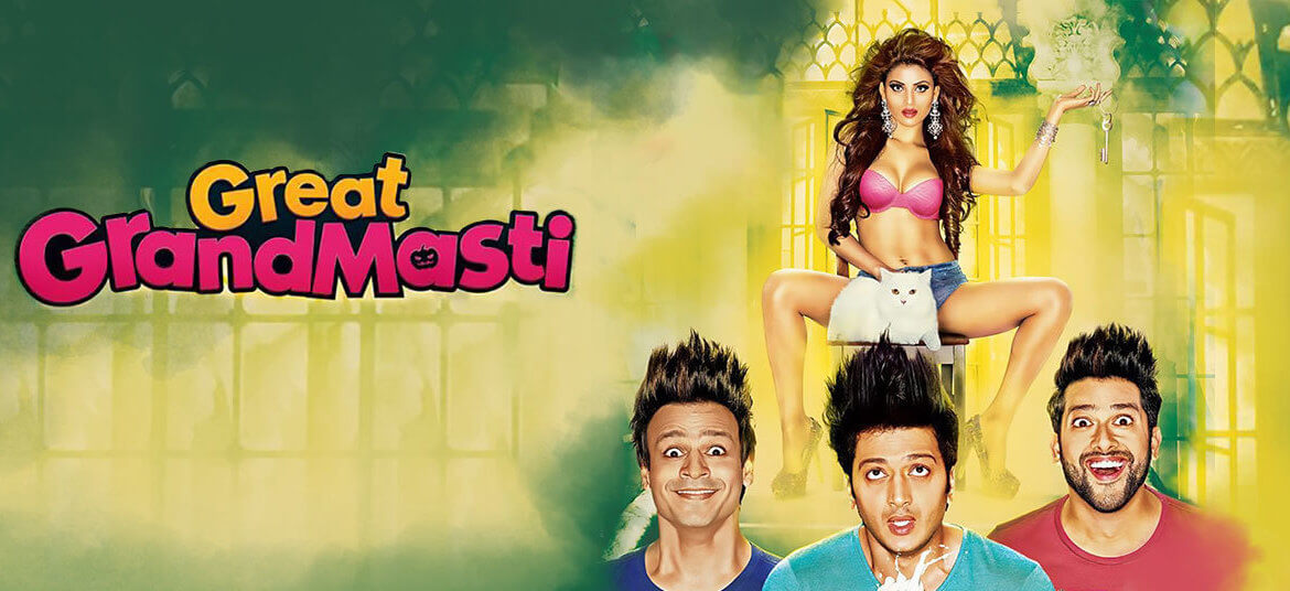 Sizzling Hot Urvashi Rautlea in Great Grand Masti poster