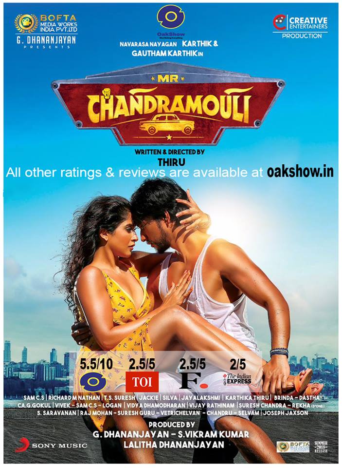 Mr.Chandramouli is related to Nakshatram by same hot Actress Regina Cassandra