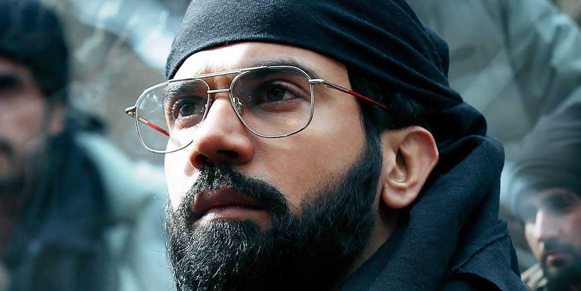 Rajkumar Rao as Omerta in the biopic Omerta