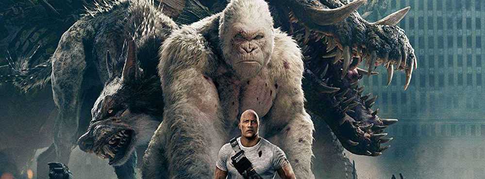 Dwayne Johnson in Rampage