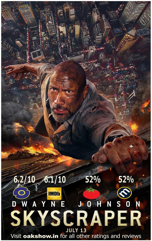 Rampage is related to Skyscraper (2018 film) with same actor Rock