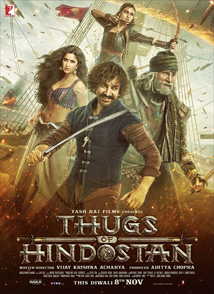 Thugs of Hindostan and Pirates of the Caribbean : Dead Men Tell No Tales