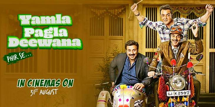Yamla Pagla Deewana: Phir Se Movie Reviews and Ratings