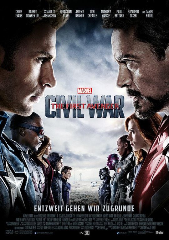 Captain America:Civil War related to Guardians of the Galaxy Vol. 2
