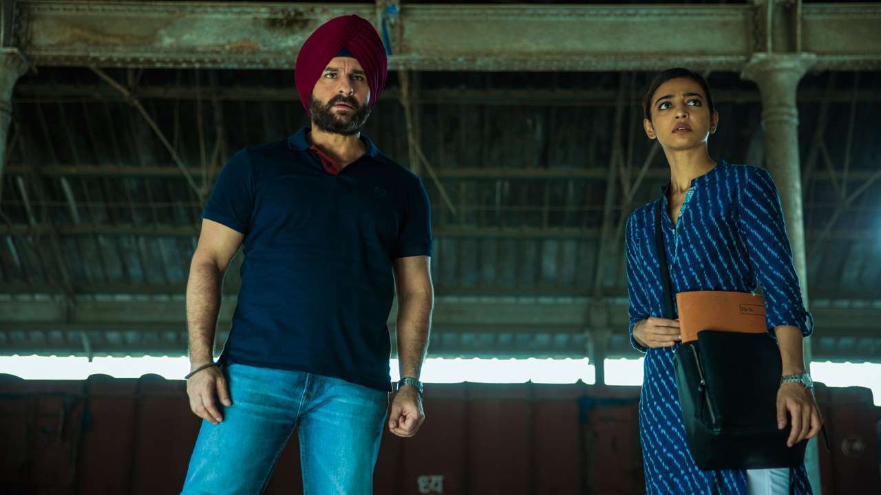 Sacred Games Saif Ali Khan and Radhika Apte