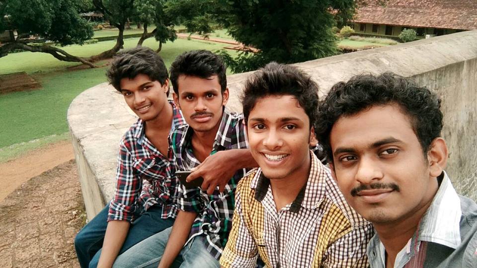 Jithin J Prasad and Friends at Palakkad Fort